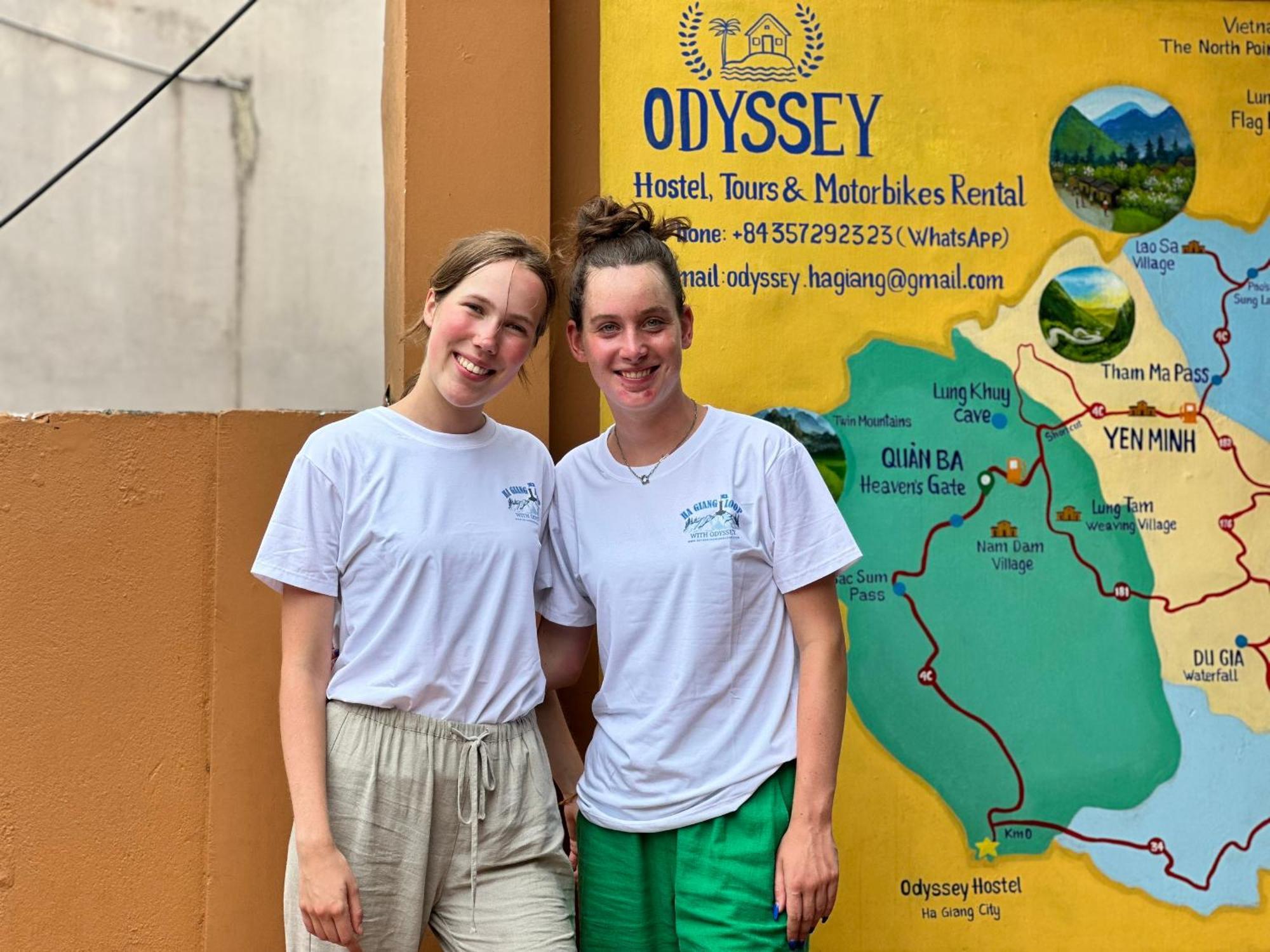 Odyssey Hostel, Tours & Motorbikes Rental Ha Giang Εξωτερικό φωτογραφία
